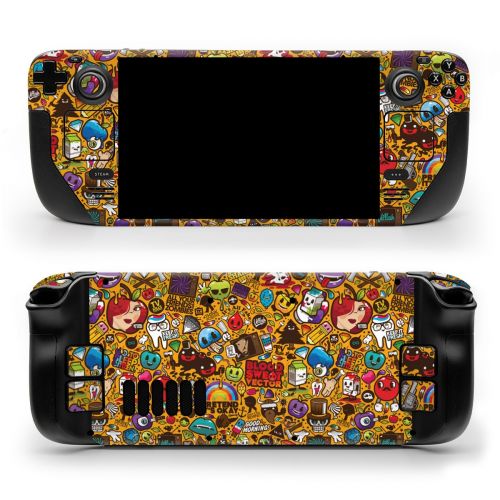 Psychedelic Valve Steam Deck Skin