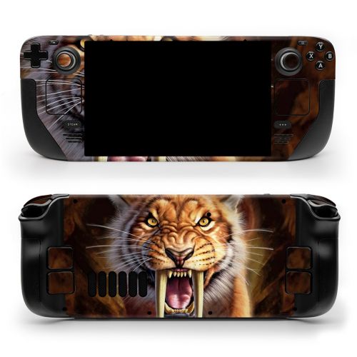 Sabertooth Valve Steam Deck Skin