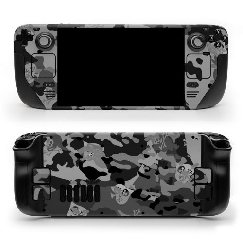 SOFLETE Black Multicam Valve Steam Deck Skin