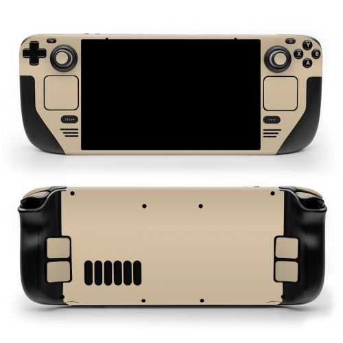 Solid State Beige Valve Steam Deck Skin
