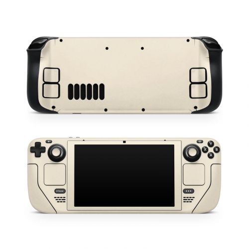 Solid State Creme Valve Steam Deck Skin