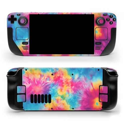 Tie Dyed Valve Steam Deck Skin