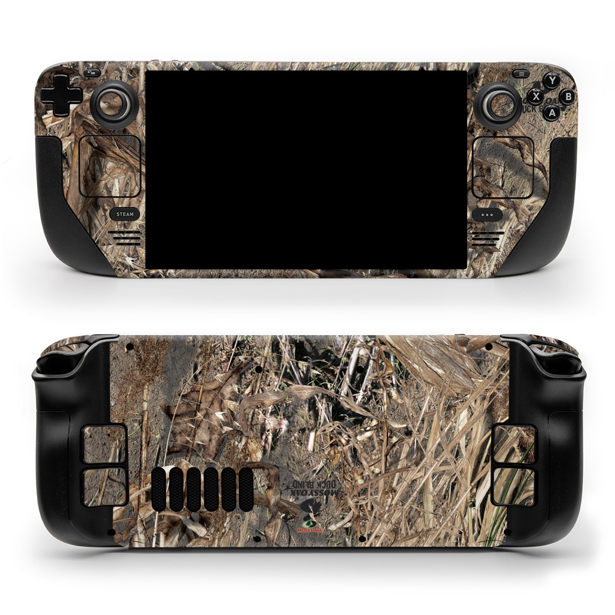 Valve Steam Deck Skin design of Soil, Plant, with black, gray, green, red colors