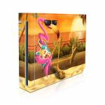 Sunset Flamingo Wii Skin