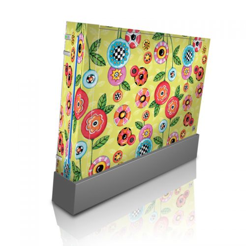 Button Flowers Wii Skin