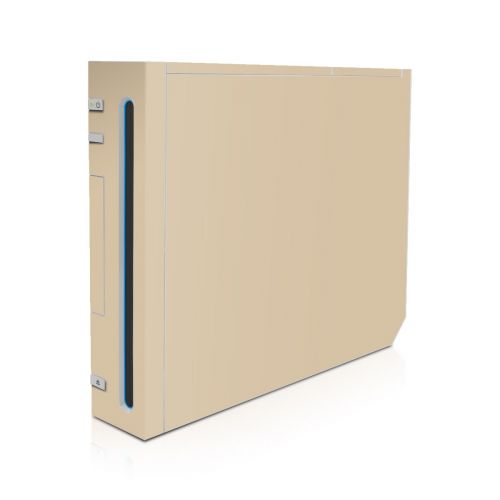 Solid State Beige Wii Skin