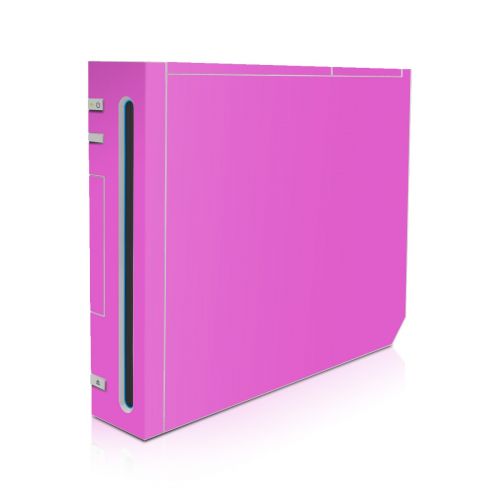 Solid State Vibrant Pink Wii Skin