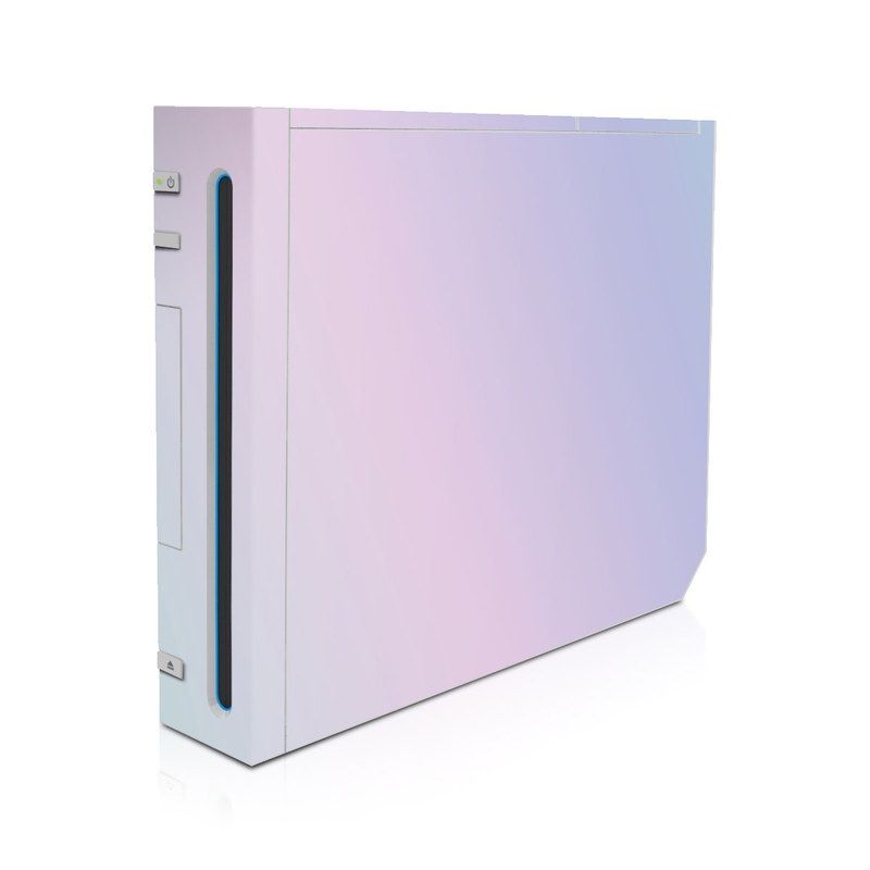 Wii Skin design of White, Blue, Daytime, Sky, Atmospheric phenomenon, Atmosphere, Calm, Line, Haze, Fog, with pink, purple, blue colors