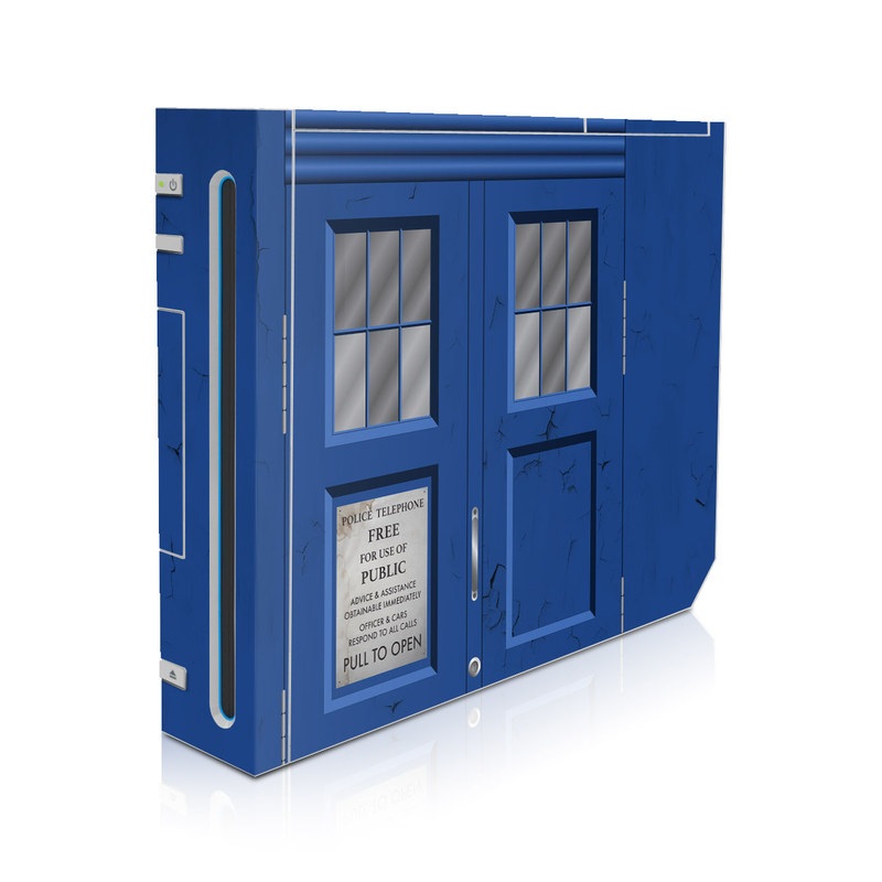 Wii Skin design of Telephone Booth, Blue, Cobalt Blue, Door, Facade, Architecture, Electric Blue, Font, Real Estate, Window, Building, with blue, black, gray, white colors