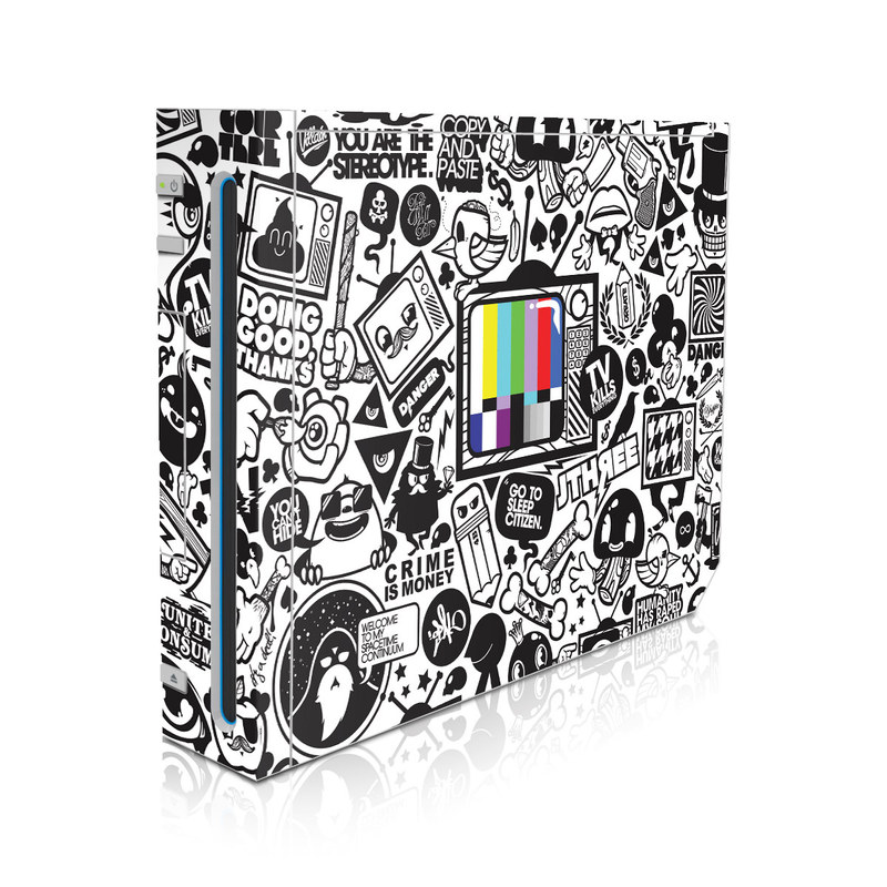 Wii Skin design of Pattern, Drawing, Doodle, Design, Visual arts, Font, Black-and-white, Monochrome, Illustration, Art, with gray, black, white colors
