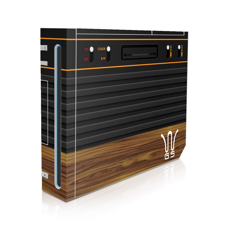 Wii Skin design of Guitar amplifier, Technology, Electronic instrument, with black, red colors