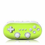 Solid State Lime Wii Classic Controller Skin