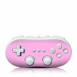 Solid State Pink Wii Classic Controller Skin