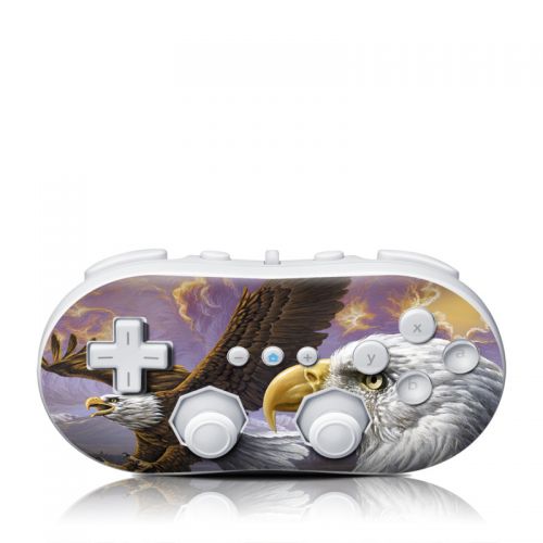 Eagle Wii Classic Controller Skin