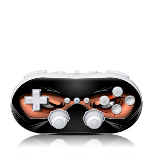 Ninja Wii Classic Controller Skin
