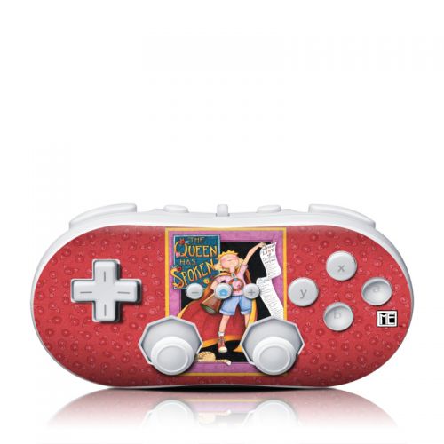 Queen Has Spoken Wii Classic Controller Skin