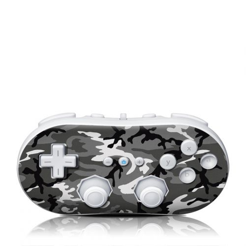 Urban Camo Wii Classic Controller Skin