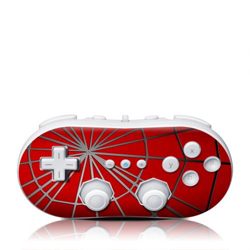Webslinger Wii Classic Controller Skin