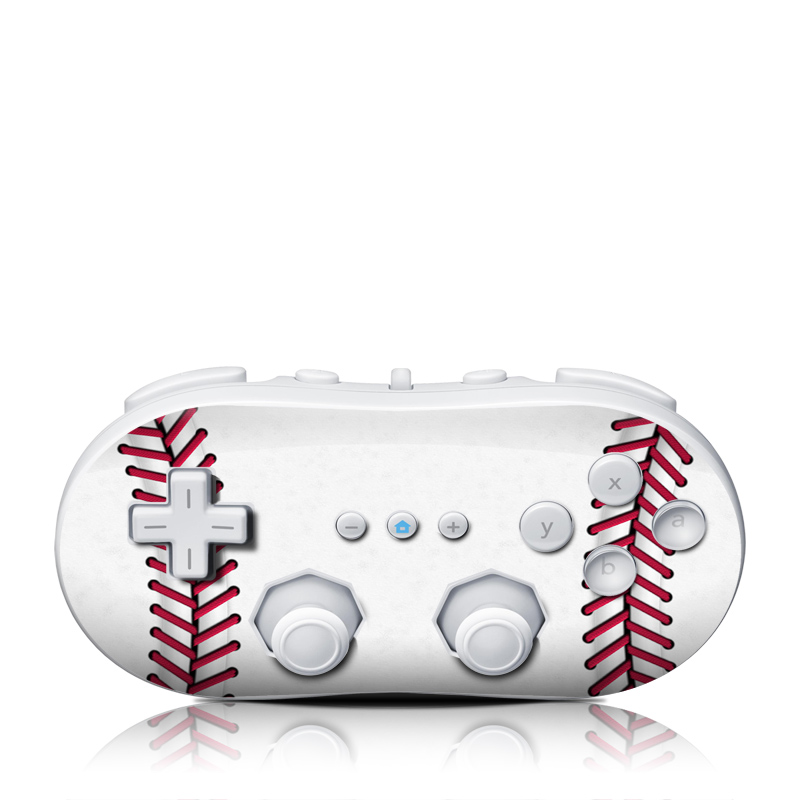 Wii Classic Controller Skin design of Red, Line, Pink, Parallel, Paper, with white, red colors