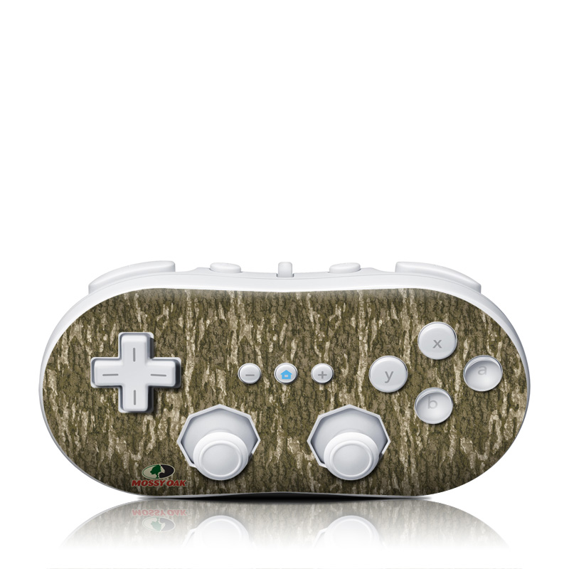 Wii Classic Controller Skin design of Grass, Brown, Grass family, Plant, Soil, with black, red, gray colors