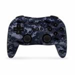 Digital Navy Camo Wii Classic Controller Pro Skin