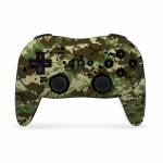 Digital Woodland Camo Wii Classic Controller Pro Skin