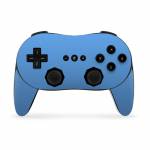 Solid State Blue Wii Classic Controller Pro Skin
