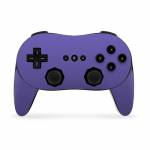 Solid State Purple Wii Classic Controller Pro Skin