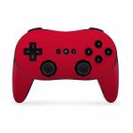 Solid State Red Wii Classic Controller Pro Skin
