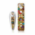 Psychedelic Wii Nunchuk/Remote Skin