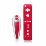 Solid State Red Wii Nunchuk/Remote Skin