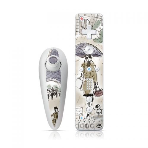 Ah Paris Wii Nunchuk/Remote Skin