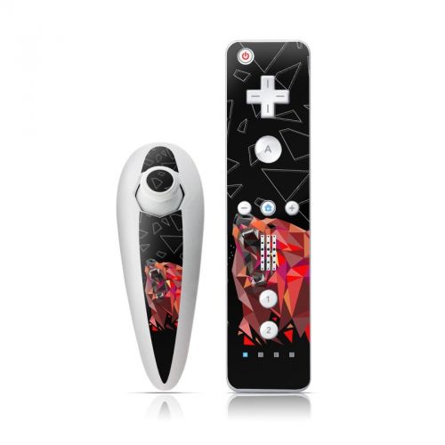 Bears Hate Math Wii Nunchuk/Remote Skin