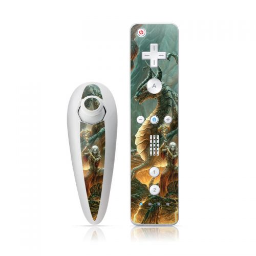 Dragon Mage Wii Nunchuk/Remote Skin