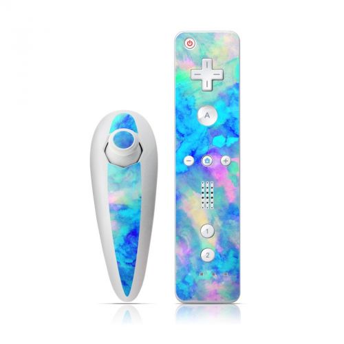 Electrify Ice Blue Wii Nunchuk/Remote Skin