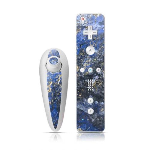 Gilded Ocean Marble Wii Nunchuk/Remote Skin
