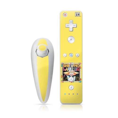 She Who Laughs Wii Nunchuk/Remote Skin
