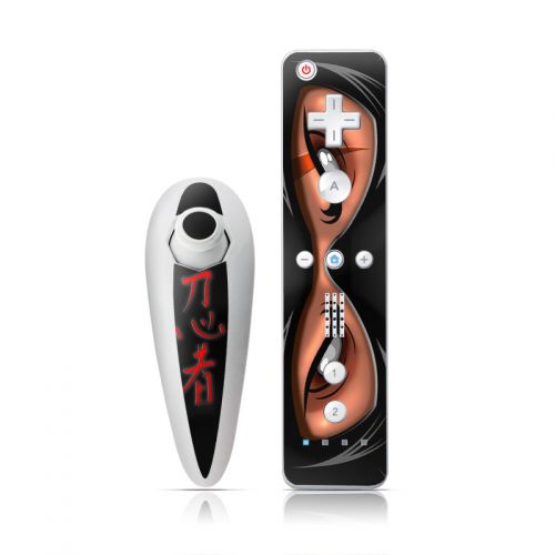 Ninja Wii Nunchuk/Remote Skin