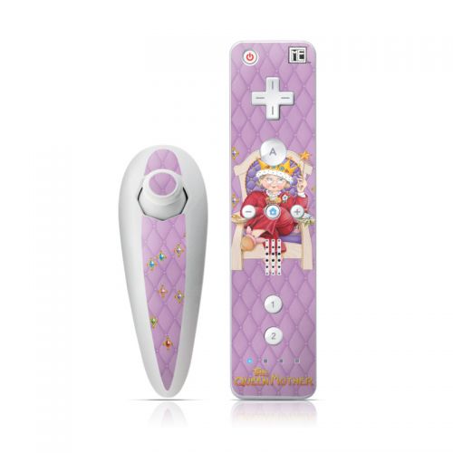 Queen Mother Wii Nunchuk/Remote Skin