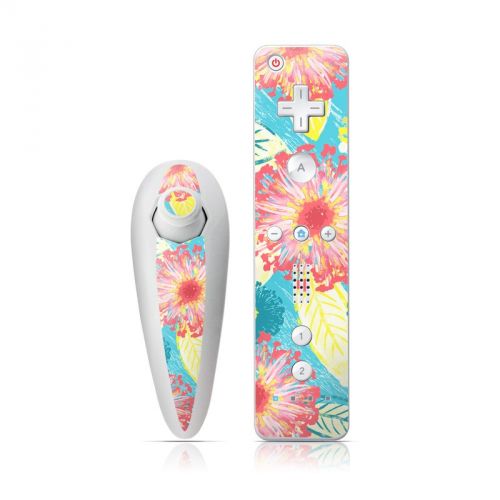 Tickled Peach Wii Nunchuk/Remote Skin
