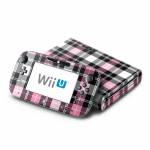 Pink Plaid Nintendo Wii U Skin
