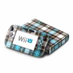 Turquoise Plaid Nintendo Wii U Skin