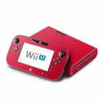 Solid State Red Nintendo Wii U Skin