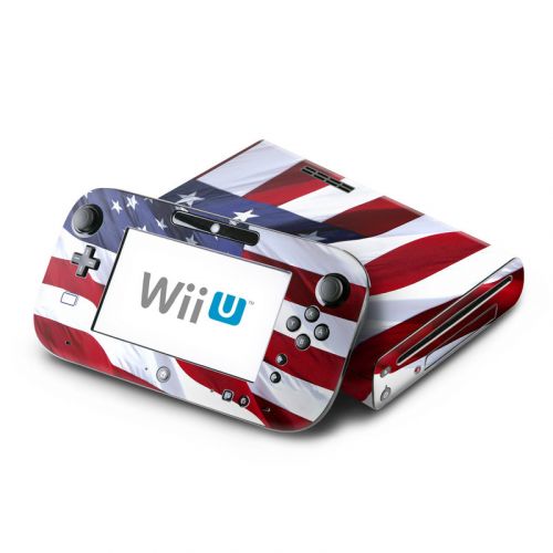 Patriotic Nintendo Wii U Skin