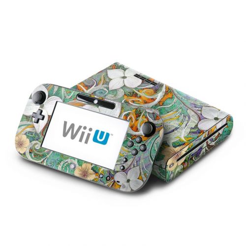 Sangria Flora Nintendo Wii U Skin