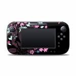 Dark Flowers Nintendo Wii U Controller Skin