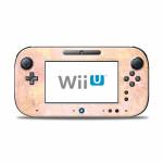 Rose Gold Marble Nintendo Wii U Controller Skin