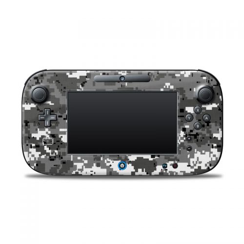 Digital Urban Camo Nintendo Wii U Controller Skin