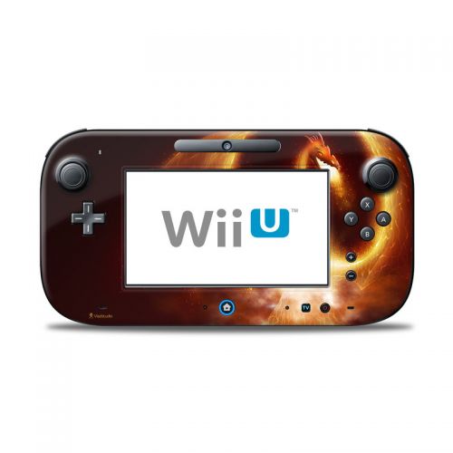 Fire Dragon Nintendo Wii U Controller Skin