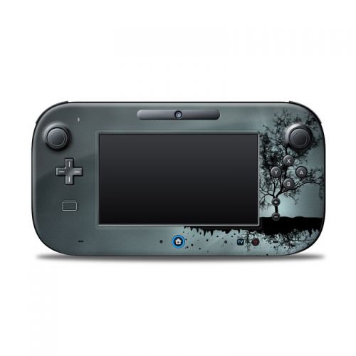 Flying Tree Black Nintendo Wii U Controller Skin